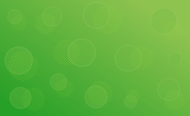 グリーンの背景　エコ　ナチュラル　ドット
