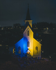 Os church, Bjørnafjorden