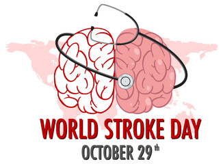 World Stroke Day Banner Design