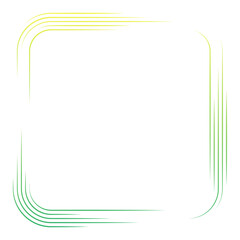 gradient square frame
