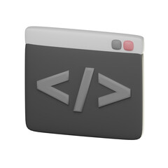 3D Code Illustration