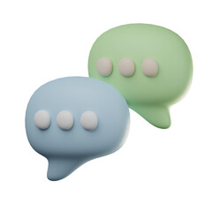 3D Communication Illustration