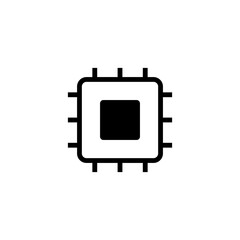 chip icon vector design templates