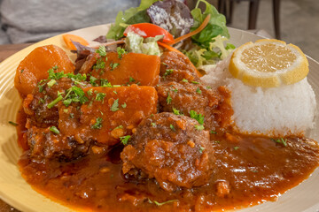 Boulettes de poisson aux légumes, spécialité africaine 