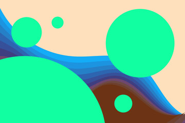 ocean wave stripe with water drop tropical marine biology theme background can be use for advertisement poster banner product presentation package label design vector eps.