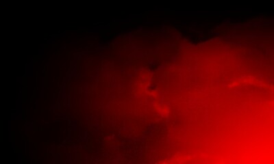 Abstract Red smoke mist fog on a black background.Smoke fog misty texture on isolated black background.