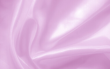 Pink satin cloth texture can be use as background