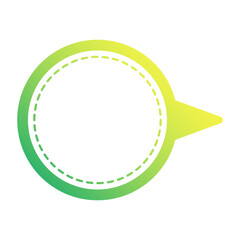 gradient round infographic diagram
