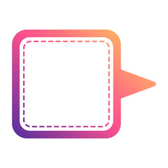 gradient square infographic diagram
