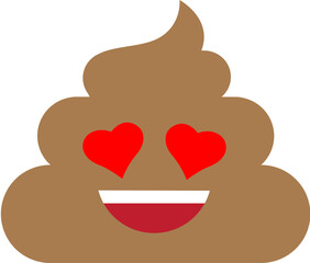 Poop emotion icon