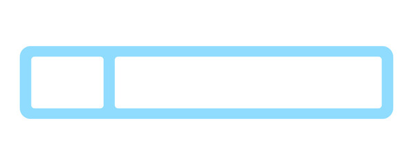 Fototapeta premium long shape infographic element 