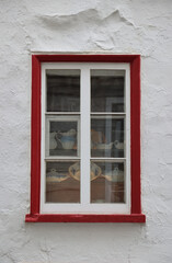 Typical windows of the city of Quebec
