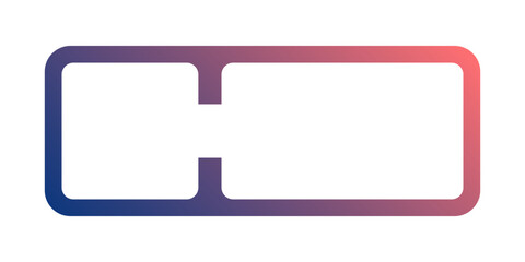 gradient infographic element
