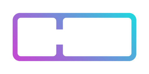 gradient infographic element
