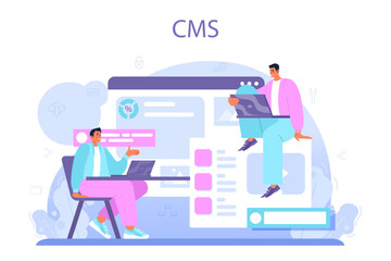 Web administrator. Content management system management and