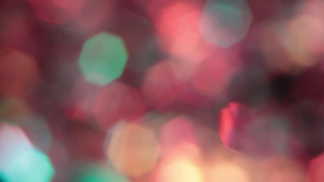 psychedelic background with particles flowing - 4K video