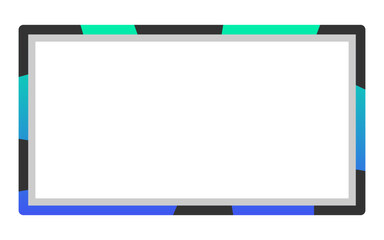 rectangle gradient dark frame
