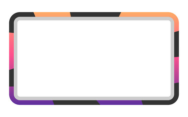 rectangle gradient dark frame
