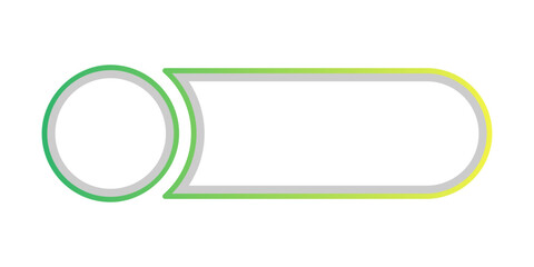 gradient infographic text banner
