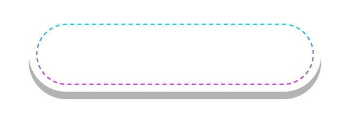 gradient round rectangle frame with white background
