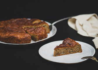 Olive oil zucchini cake