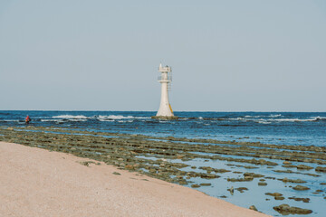 lighthouse on the beach
