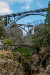 bridge in the mountains