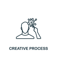 Links icon. Line simple Web Design icon for templates, web design and infographics