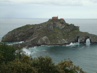 vista de san juan de Gaztelugatxe