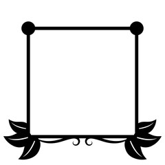 abstract square frame
