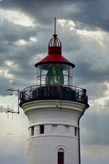 Leuchtturm an der Dänischen Küste