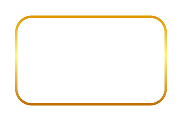 gold rectangle frame
