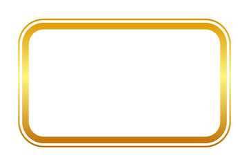 gold rectangle frame
