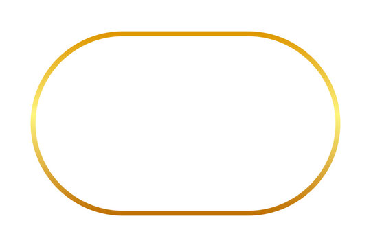 gold rectangle frame
