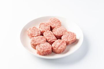 成型肉のステーキ（生）