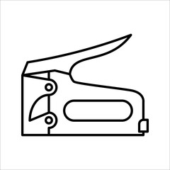 Stapler vector icon. stapler icon symbol sign from modern tools collection for mobile concept and web apps design on white background.