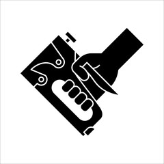 Stapler vector icon. stapler icon symbol sign from modern tools collection for mobile concept and web apps design on white background.