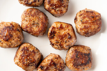 成型肉のステーキ