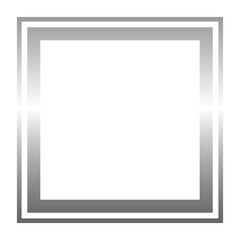 silver square frame
