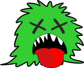 Monster Creepy Cute Doodle Funny Character - 23 - Collection de dessins animés de monstres d& 39 Halloween