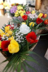 flowers in a vase