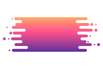 Fototapeta premium gradient drip banner 