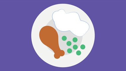 healthy lunch in a bowl