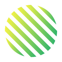 gradient round split shape
