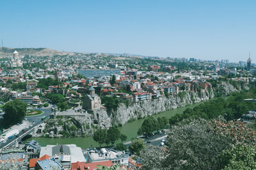 view of the city, tbilisi