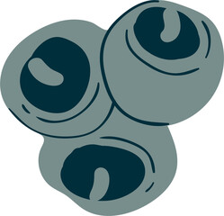 Wild meadow, marsh, forest plants, botanical illustration in boho style for decorating weddings and celebrations, designing social networks, postcards and fabrics