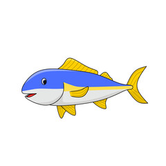 illustration of tuna fish 