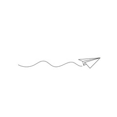 paper plane flight path, path to business