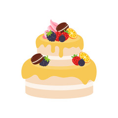 birthday cake, fruit cake, caramel cake, chocolate cake, wedding cake, party