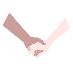 hand illustration on a transparent background